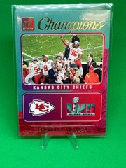 2023 Panini Donruss Kansas City Chiefs Super Bowl Champions #CHAMP-KC